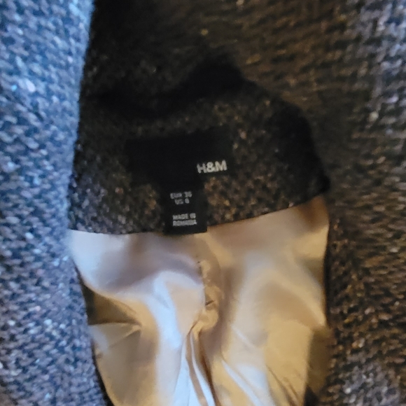 VINTAGE H&M SIZE 6 WOMENS COAT - Picture 4 of 10